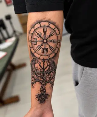 Tatuaż black & grey – SHADY TATTOO Wieluń